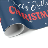 Habe ein Holly Jolly Weihnachten Geschenkpapier (Rolleneckpunkt)