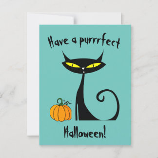 Habe ein korrektes Halloween! Postkarte