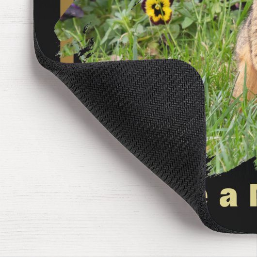 Habe ein Nylonchhörnchen Mousepad (Ecke)