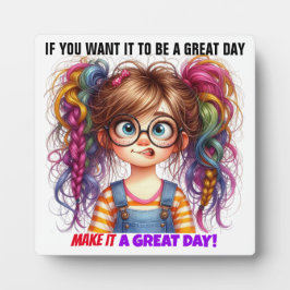 HABE EINEN GROSSEN TAG! FOTOPLATTE