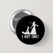 Habe einen Junggesellinnen-Abschied Junggesellenpa Button (Vorne & Hinten)