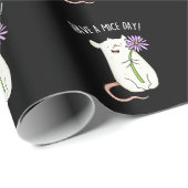 Habe einen Mäuse-Day-Funny-Maus-Puff Geschenkpapier (Rolleneckpunkt)
