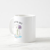 Habe einen Mäuse-Day-Funny-Maus-Puff Kaffeetasse (Vorderseite Links)