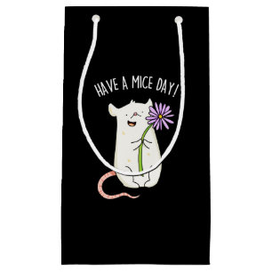 Habe einen Mäuse-Day-Funny-Maus-Puff Kleine Geschenktüte