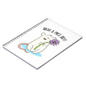 Habe einen Mäuse-Day-Funny-Maus-Puff Notizblock (Linke Seite)