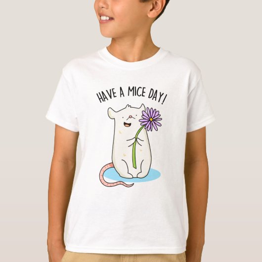 Habe einen Mäuse-Day-Funny-Maus-Puff T-Shirt (Vorderseite)