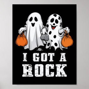 Habe einen Rock-Geist Halloween Gruseliger Trick B Poster