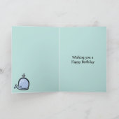 Habe einen Wal von einer Zeit Karte (Innenseite)