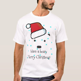 "Habe frohe Weihnachten" T - Shirt der Männer