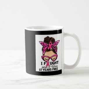 Habe gekämpft und gewonnen 7 Jahre kostenlos verwu Kaffeetasse