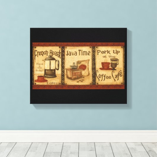 Habe heute eine WM Leinwanddruck (Insitu (Holzboden))