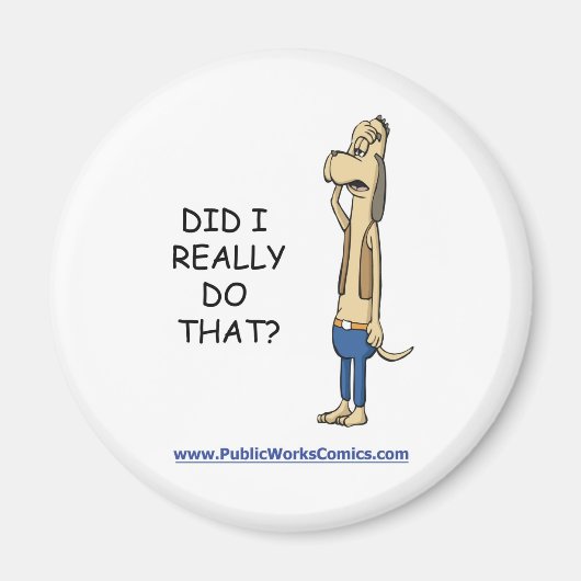 Habe ich das wirklich getan? magnet (Vorne)