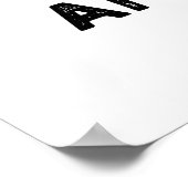 Habe ich den richtigen rechten Winkel Puff? Poster (Ecke)