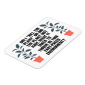 Habe ich "die Pflanze getötet" Funny Magnet (Linke Seite)