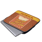 Habe ich dir eine Geschichte Got? Laptopschutzhülle (Vorne Knopf)