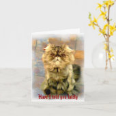 Habe ich es dir in letzter Zeit gesagt? . . Karte (Gelbe Blume)