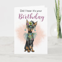 Habe ich gehört, dass du Geburtstag hast? Geburtsk