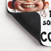 Habe ich Kaffee gehört? Mousepad (Ecke)