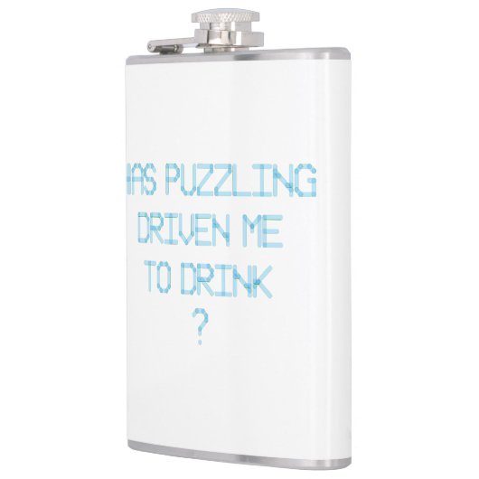 HABE ICH MIT PUZZLING GETRÄNKT? FLACHMANN (Links)