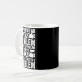 Habe Kein Einstellungsproblem Lustiger Sarkasmus M Kaffeetasse (Vorderseite Links)