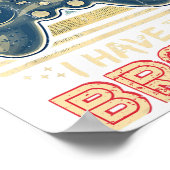 Habe keine Zeit, die Sterne zu bremsen Poster (Ecke)