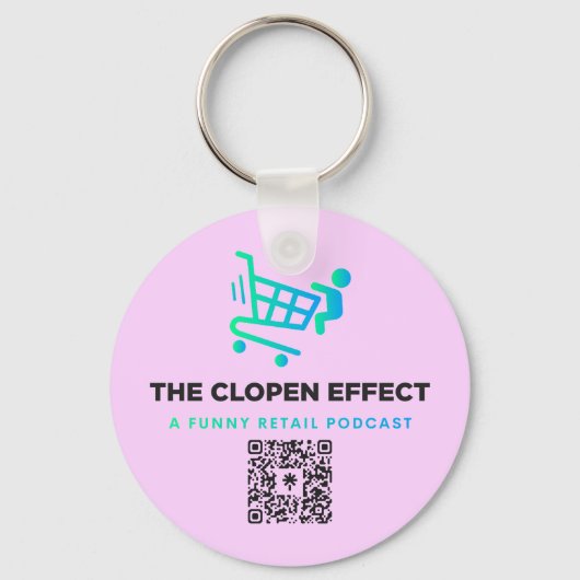 Habe The Clopen Effect immer dabei Schlüsselanhänger (Rückseite)