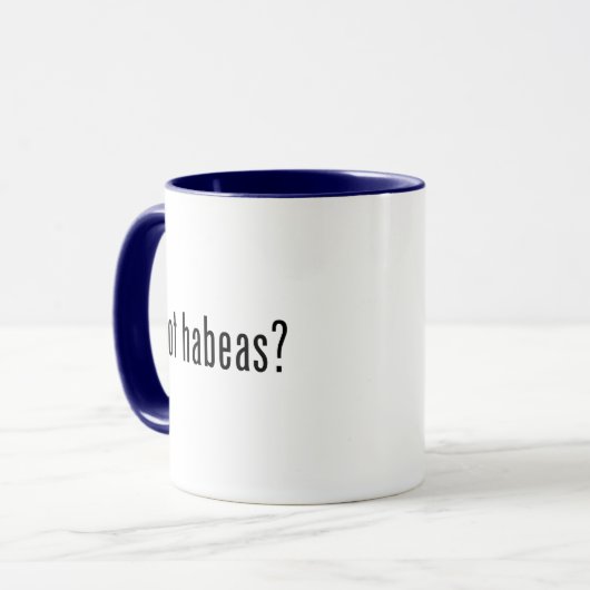 Habeas Got?Tasse Tasse (Vorderseite Links)