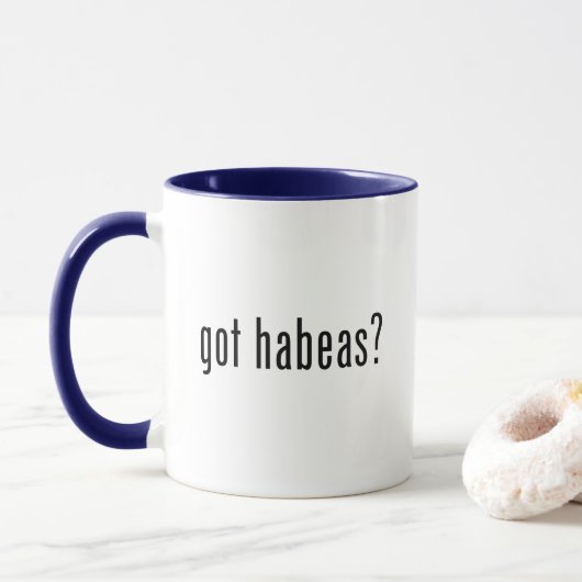 Habeas Got?Tasse Tasse (Mit Donut)