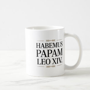 Habemus Papam Leo Xiv. Papst 1 Kaffeetasse