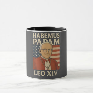 Habemus papam Papst Leo XIV Christentum Tasse