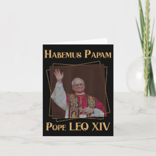 Habemus Papam, Papst Leo Xiv Karte