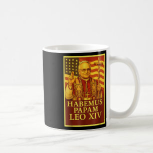 Habemus Papam Papst Leo Xiv Katholisch Vintage Ame Kaffeetasse
