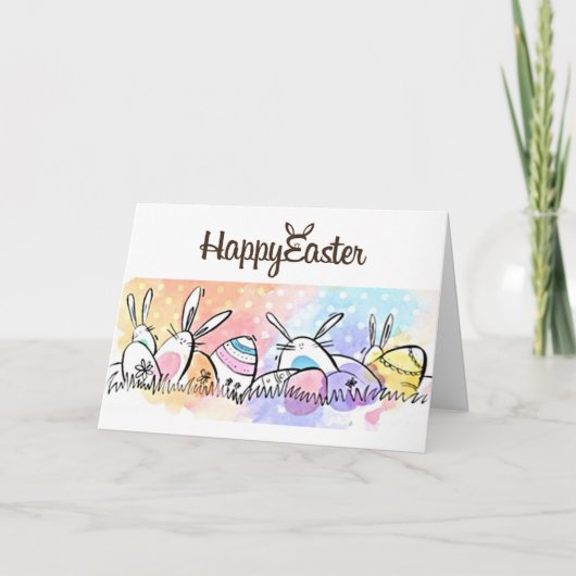 HABEN DIE "BESTEN OSTEN NOCH" FEIERTAGSKARTE (Vorderseite)