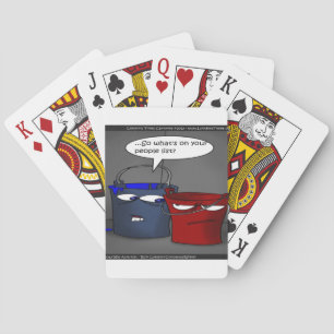 Haben Eimer eine Liste von Personen? Funny Gifts & Spielkarten
