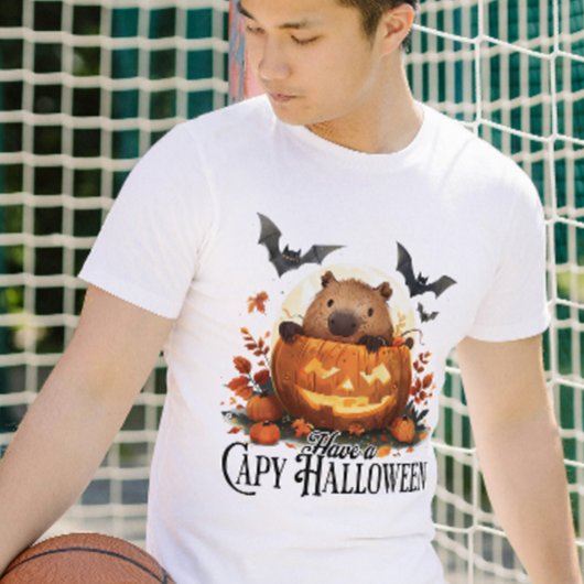 Haben ein Capy Halloween Capybara Halloween Funny T-Shirt