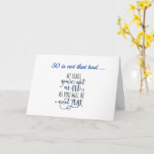 HABEN EIN PAAR SPASS UND EINEN GLÜCKLICHEN 50. GEB KARTE (Gelbe Blume)