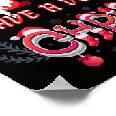 HABEN EINE SEHR LEICHE KRISTMAS POSTER (Ecke)