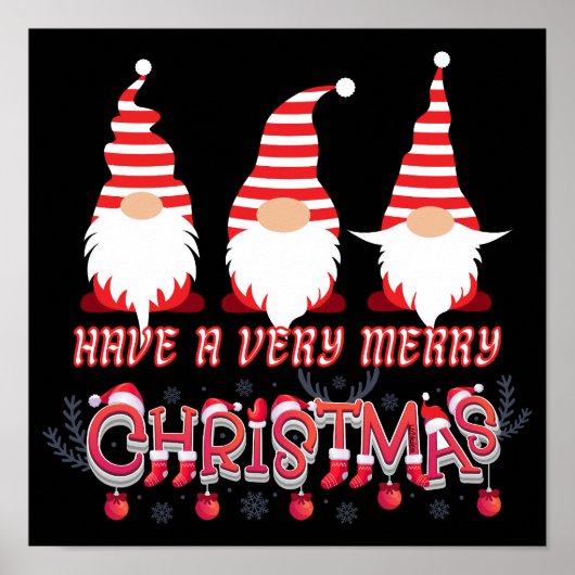 HABEN EINE SEHR LEICHE KRISTMAS POSTER (Vorne)