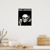 HABEN EINE WEITERE SICHERE TOD ALTE Anti-Raucher-W Poster (Küche)