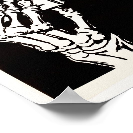 HABEN EINE WEITERE SICHERE TOD ALTE Anti-Raucher-W Poster (Ecke)