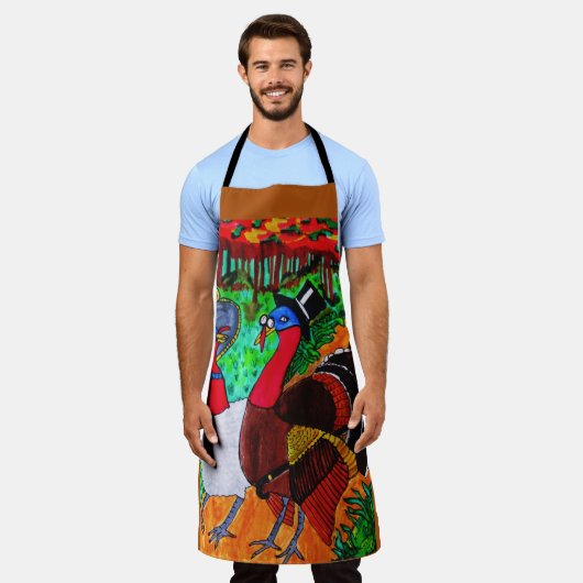 HABEN EINEN FUN ERNTEDANK ERWACHSENE SCHÜRZE (Getragen)