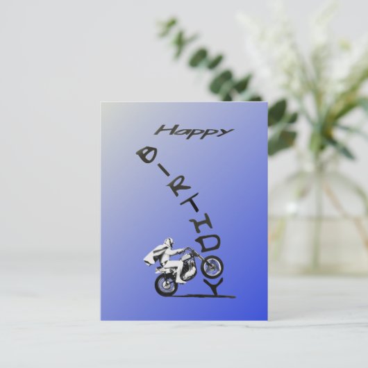 HABEN EINEN GESCHICHTE GEBURTSTAG. POSTKARTE (Stehend Vorderseite)