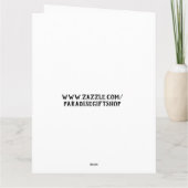 HABEN EINEN GUTEN GEBURTSTAG, EMO GOTHIC MÄDCHEN KARTE (Rückseite)