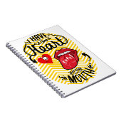 haben einen guten Mund Notizblock (Rechte Seite)