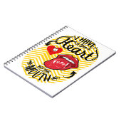 haben einen guten Mund Notizblock (Linke Seite)