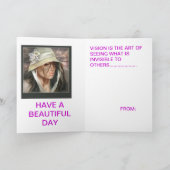 HABEN EINEN GUTEN TAG GREETINGS KARTE (Innenseite)