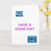 HABEN EINEN GUTEN TAG GREETINGS KARTE (Gelbe Blume)