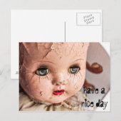 haben einen schönen Tag Postkarte (Vorne/Hinten)