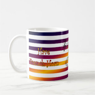 Haben Französisches Horn ~ wird reisen ~ musikalis Kaffeetasse