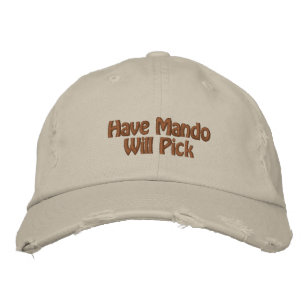 Haben Mando will Pick Bestickte Baseballkappe